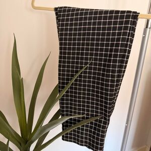 Monki Women's Checkered Trousers